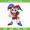 Pomni Digital Circus SVG PNG, Pomni From The Amazing Digital Circus SVG, Pomni Sad DXF SVG PNG EPS