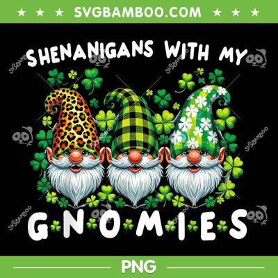 Shenanigans With My Gnomies PNG, St Patrick's Day Gnomes Leopard PNG, Gnomes Shamrock PNG Shenanigans With My Gnomies PNG, St Patrick's Day Gnomes Leopard PNG, Gnomes Shamrock PNG