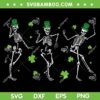 Skeletons Dancing St Patrick's Day SVG, Skeleton Leprechaun SVG, Skull Leprechaun Shamrock DXF SVG PNG EPS Skeletons Dancing St Patrick's Day SVG, Skeleton Leprechaun SVG, Skull Leprechaun Shamrock DXF SVG PNG EPS