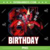 Skibidi Toilet 8th Birthday PNG, Skibidi Toilet Birthday Party PNG, Skibidi Toilet Happy Birthday PNG