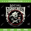 Social Distortion Skelly SVG PNG, Orange County California SVG, Skull Social Distortion DXF SVG PNG EPS