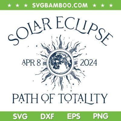 Solar Eclipse 2024 Path Of Totality SVG PNG, Total Solar Eclipse April 8 2024 SVG, NY 2024 Solar Eclipse DXF SVG PNG EPS Solar Eclipse 2024 Path Of Totality SVG PNG, Total Solar Eclipse April 8 2024 SVG, NY 2024 Solar Eclipse DXF SVG PNG EPS