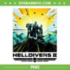 Sony Playstation Video Game Poster PNG, Helldivers II PNG, Playstation Games PNG