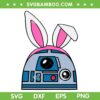 Star Wars R2 D2 Bunny Easter SVG PNG, Star Wars Easter Bunny Ears SVG, R2D2 Easter Egg DXF SVG PNG EPS Star Wars R2 D2 Bunny Easter SVG PNG, Star Wars Easter Bunny Ears SVG, R2D2 Easter Egg DXF SVG PNG EPS