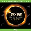 Texas 2024 Solar Eclipse PNG, Texas USA Totality PNG, Texas Total Solar Eclipse 4 08 2024 PNG Texas 2024 Solar Eclipse PNG, Texas USA Totality PNG, Texas Total Solar Eclipse 4 08 2024 PNG