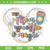 This Mom Runs On Coffee And Magic SVG, Mickey Mouse Mom SVG, Disney Mothers Day DXF SVG PNG EPS