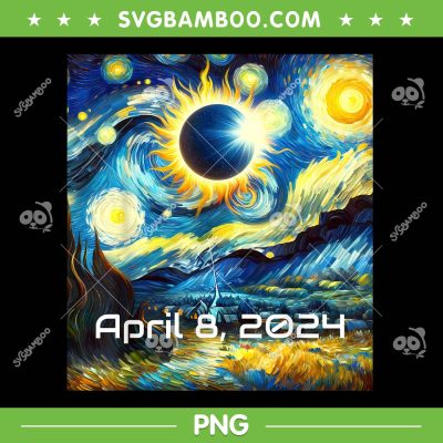 Total Solar Eclipse 2024 Starry Night PNG, Painting Van Gogh PNG, Total Solar Eclipse American PNG Total Solar Eclipse 2024 Starry Night PNG, Painting Van Gogh PNG, Total Solar Eclipse American PNG