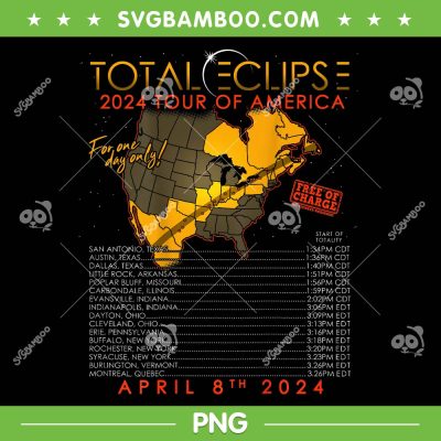 Total Solar Eclipse 2024 Tour Of America PNG, USA Total Solar Eclipse PNG, Eclipse Event 2024 PNG Total Solar Eclipse 2024 Tour Of America PNG, USA Total Solar Eclipse PNG, Eclipse Event 2024 PNG