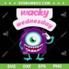 Wacky Wednesday SVG PNG, Cute Monster SVG, Funny Purple Mismatch Monster DXF SVG PNG EPS Wacky Wednesday SVG PNG, Cute Monster SVG, Funny Purple Mismatch Monster DXF SVG PNG EPS