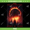 2024 Eclipse Total Solar PNG, Solar Eclipse 2024 PNG, Total Solar Eclipse April 8 2024 PNG