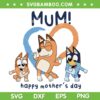 Bluey Mum Happy Mother's Day SVG PNG, Bluey Dog Dancing SVG, Bluey Mom DXF SVG PNG EPS Bluey Mum Happy Mother's Day SVG PNG, Bluey Dog Dancing SVG, Bluey Mom DXF SVG PNG EPS