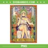 Cannabis The High Priestess Tarot Card PNG, Cannabis Weed Marijuana 420 PNG, Horror Tarot Card PNG