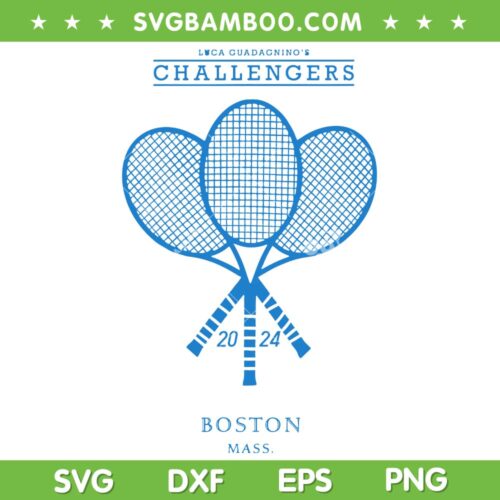 Challengers 2024 Boston Mass SVG, Luca Guadagninos Challengers Tennis SVG