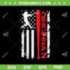 Cincinnati Baseball American Flag SVG PNG, Retro Cincinnati USA Flag SVG, Cincinnati Flag DXF SVG PNG EPS Cincinnati Baseball American Flag SVG PNG, Retro Cincinnati USA Flag SVG, Cincinnati Flag DXF SVG PNG EPS