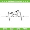 Cool Horse Heartbeat SVG PNG, Heartbeat Horse SVG, Horse Lover DXF SVG PNG EPS Cool Horse Heartbeat SVG PNG, Heartbeat Horse SVG, Horse Lover DXF SVG PNG EPS