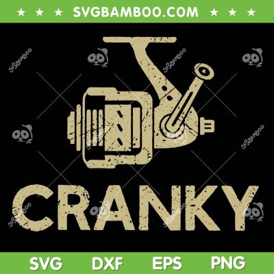 Crankbait Fishing Lure SVG PNG, Fishing Lure Crank SVG, Funny Fishing Lure DXF SVG PNG EPS