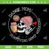 Dance Mom Weekends Coffee SVG PNG, Skull Coffee Mom SVG, Dance Mom Surviving Comp Weekend DXF SVG PNG EPS