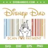Disney Dad SVG PNG, Mickey Mouse Papa Vintage SVG, Disney Dad Scan For Payment DXF SVG PNG EPS Disney Dad SVG PNG, Mickey Mouse Papa Vintage SVG, Disney Dad Scan For Payment DXF SVG PNG EPS