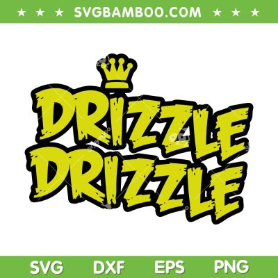 Drizzle Crown SVG PNG, Drizzle Weather SVG, Yellow Drizzle DXF SVG PNG EPS