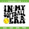 In My Softball Era SVG PNG, Funny Game Day SVG, Retro Groovy Softball DXF SVG PNG EPS In My Softball Era SVG PNG, Funny Game Day SVG, Retro Groovy Softball DXF SVG PNG EPS