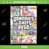 Grannies Theft Auto PNG, Bluey Family PNG, Granny Rita And Janet PNG