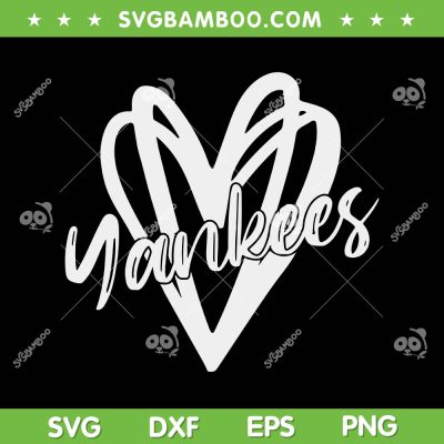 Graphic Yankees Heart SVG PNG, New York Yankees Heart SVG, Yankees Baseball Love DXF SVG PNG EPS Graphic Yankees Heart SVG PNG, New York Yankees Heart SVG, Yankees Baseball Love DXF SVG PNG EPS