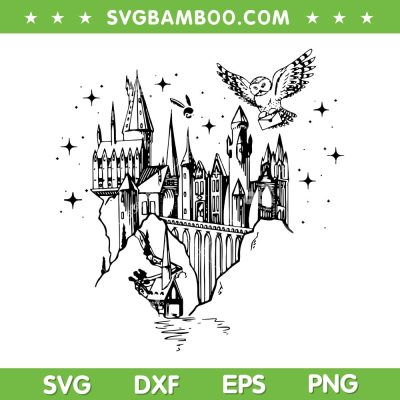 HP Castle Wizard SVG PNG, Wizard Castle SVG, Harry Potter Hogwarts DXF SVG PNG EPS HP Castle Wizard SVG PNG, Wizard Castle SVG, Harry Potter Hogwarts DXF SVG PNG EPS