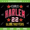 Harlem Globetrotters Curly 22 SVG PNG, Harlem Globetrotters Logo SVG, HG Basketball DXF SVG PNG EPS