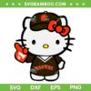Hello Kitty Cleveland Browns SVG PNG, Kitty Cleveland Browns NFL SVG, Kitty Football DXF SVG PNG EPS
