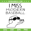 I Miss Modern Baseball SVG PNG, Cool Dog Glasses SVG, Baseball Dog DXF SVG PNG EPS I Miss Modern Baseball SVG PNG, Cool Dog Glasses SVG, Baseball Dog DXF SVG PNG EPS