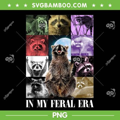 In My Feral Era PNG, Funny Raccoon The Eras Tour PNG, Racoons Howling At The Moon PNG In My Feral Era PNG, Funny Raccoon The Eras Tour PNG, Racoons Howling At The Moon PNG