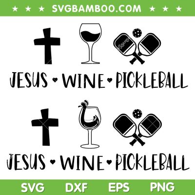 Jesus Wine Pickleball SVG PNG, Christian Carpenter Woodworking SVG