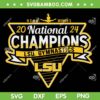 LSU Tigers National Champs 2024 SVG, Women's Gymnastics SVG, NCAA Womens DXF SVG PNG EPS LSU Tigers National Champs 2024 SVG, Women's Gymnastics SVG, NCAA Womens DXF SVG PNG EPS