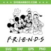 Mickey And Friends SVG PNG, Disneyfriends SVG, Family Trip DXF SVG PNG EPS