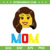 Mom Master Builder SVG PNG, Mom Building Bricks Blocks SVG, Funny Mothers Day DXF SVG PNG EPS