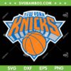 NBA New York Knicks SVG PNG, Basketball Team Logo SVG, NY Knicks Logo DXF SVG PNG EPS