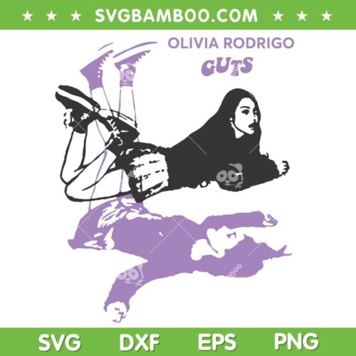 Olivia Rodrigo Guts Tour SVG PNG, Guts Album SVG, Sour Tour DXF SVG PNG EPS