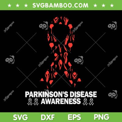 Parkinson's Disease Awareness SVG PNG, April Month Red Tulip SVG, Ribbon Red Tulip DXF SVG PNG EPS Parkinson's Disease Awareness SVG PNG, April Month Red Tulip SVG, Ribbon Red Tulip DXF SVG PNG EPS
