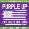 Purple Up For Military Kids American Flag SVG, Military Child Month USA Flag SVG, Retro Military Child Flag DXF SVG PNG EPS Purple Up For Military Kids American Flag SVG, Military Child Month USA Flag SVG, Retro Military Child Flag DXF SVG PNG EPS