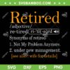 Retired Definition SVG PNG, Dad Funny Retirement SVG, Synonyms Of Retired DXF SVG PNG EPS Retired Definition SVG PNG, Dad Funny Retirement SVG, Synonyms Of Retired DXF SVG PNG EPS