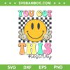 Retro You Got This Test Day SVG PNG, Testing Teacher Motivational SVG, Smiley Test Day DXF SVG PNG EPS Retro You Got This Test Day SVG PNG, Testing Teacher Motivational SVG, Smiley Test Day DXF SVG PNG EPS