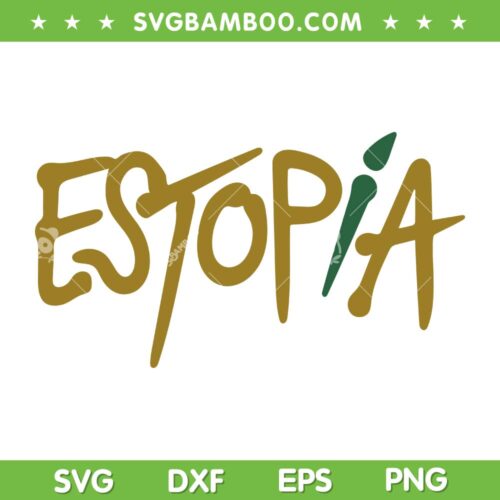 Estopia SVG PNG, Estopa Rock Band SVG, Musica De Estopa DXF SVG PNG EPS