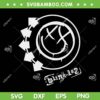 Smile Rock Music By Rock Off SVG PNG, Blink 182 Rock Smile Face SVG, Music Band Punk Rock DXF SVG PNG EPS