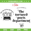 The Tortured Poets Department SVG PNG, Taylor Swift TTPD Album SVG, 2 Files TTPD Taylor Swift DXF SVG PNG EPS The Tortured Poets Department SVG PNG, Taylor Swift TTPD Album SVG, 2 Files TTPD Taylor Swift DXF SVG PNG EPS