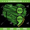 You Matter Semicolon Heart SVG PNG, Retro Mental Health Awareness SVG, You Matter Tomorrow Needs You DXF SVG PNG EPS
