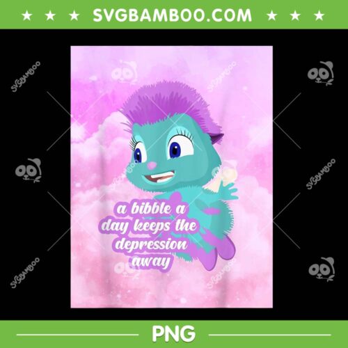 A Bibble A Day Keeps The Depression Away PNG, Bibble Is Jesus PNG, Bibble Meme PNG