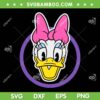 Essentials Daisy Duck Purple Circle Portrait SVG, Daisy Duck Happy SVG, Cute Daisy Duck Face DXF SVG PNG EPS Essentials Daisy Duck Purple Circle Portrait SVG, Daisy Duck Happy SVG, Cute Daisy Duck Face DXF SVG PNG EPS