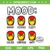 Marvel Avengers Moods Of Iron Man SVG PNG, Iron Man Face SVG, I Am Iron Man DXF SVG PNG EPS Marvel Avengers Moods Of Iron Man SVG PNG, Iron Man Face SVG, I Am Iron Man DXF SVG PNG EPS