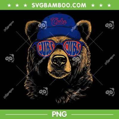 Bear Cubs Styles PNG, Vintage Cubs Name Distressed PNG, Funny Bear Cubs PNG