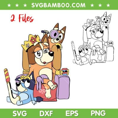 Bluey Mom Family SVG PNG, 2 Files Bluey Mom SVG, Bluey Mum Life DXF SVG PNG EPS Bluey Mom Family SVG PNG, 2 Files Bluey Mom SVG, Bluey Mum Life DXF SVG PNG EPS